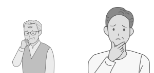 見守られる人に連絡を後にしてしまうイメージ